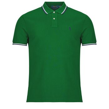 Polo Ralph Lauren Polo POLO DE CORTE RECTO EN ALGODÓN BASIC MESH CON CUELLO DE RAYAS para hombre