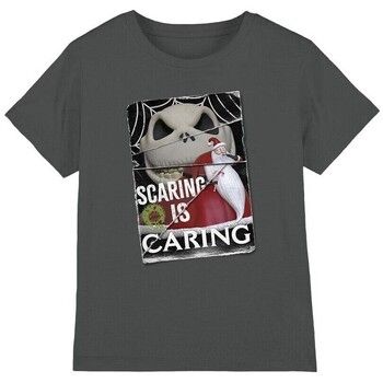 Nightmare Before Christmas Tops y Camisetas Scaring Is Caring para niña