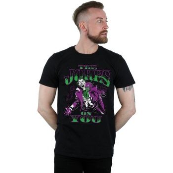 Dc Comics Camiseta The Joke's On You para hombre