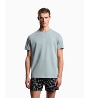 emporio armani para hombre em000574af20451 camiseta water gris xxl azul casual algodon manga corta