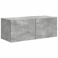 mueble de tv  mueble de salon  gabinete de tv montado en la pared concreto 785 x 31 x 295 cm