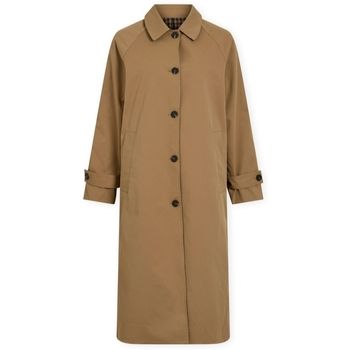 Vila Abrigo Tenela Jacket - Emine/Coffee Bean para mujer