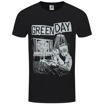 Green Day Camiseta manga larga TV Wasteland para mujer