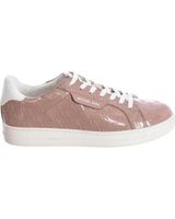 de michael kors zapatilla sneaker keating charol r2kefs1m mujer rosa palo