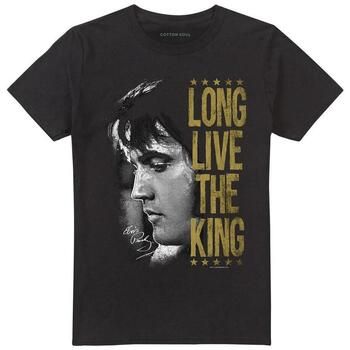 Elvis Presley Camiseta Long Live The King para mujer