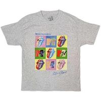 mtv tops y camisetas warhol squares para mujer