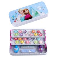 set metalico de maquillaje frozen 1 unidad