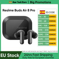 version global realme buds air 8 pro auriculares inalambricos con cancelacion activa de ruido de 55db bluetooth 61 bateria de 48 horas