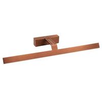 lampara de pared toolight lampa swe015-1w 73cm brush copper led
