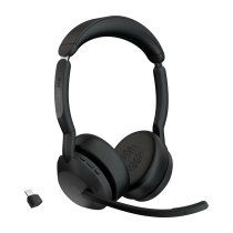 Jabra Evolve2 55 Auriculares InalÃ¡mbrico Diadema Oficina/Centro de llamadas USB Tipo C Bluetooth Base de carga