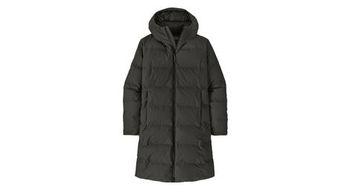 Parka patagonia jackson glacier negro para mujer