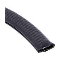 proteccion carenado borde goma 1-4mm negro 1mt