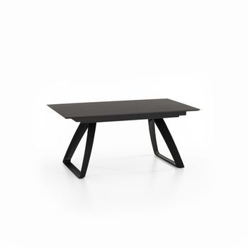 Barret - Mesa Extensible (170/270 X 90 Cm) En Hpl Sobre Mdf Gris Oscuro