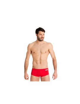 Bañador de Natación Arena Team Swim Short Infantil Rojo