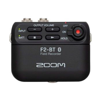 Micrófono Zoom F2-BT Bluetooth 32-bit mini-jack con grabación flotante