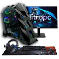 pc sobremesa nitropc pack elite amd ryzen 7 7800x3d 32gb 2tb ssd rtx 5070 ti windows 11 monitor 27