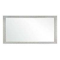 espejo de poliestireno de herdasa modelo 72500 de 138x68 en plata