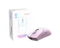 msi raton inalambrico forge gm340w violet 12000dpi