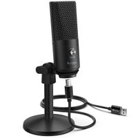 microfono usb fifine k670b con control de ganancia para grabacion y podcast multiusos venta flash con stock limitado envio rapido