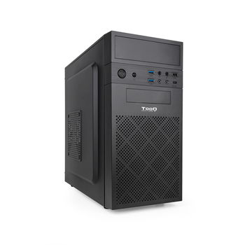 TOOQ Caja Minitorre Micro-ATX Negra Negro