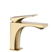 grifo de lavabo rea joe brushed gold low