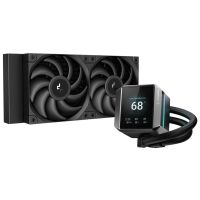 deepcool mystique 240 kit de refrigeracion liquida 240mm negro