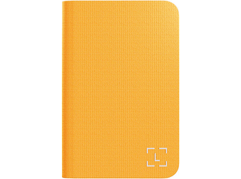 Funda Crypto Wallet - Ledger Stax Magnet Shell, Núcleo de fibra vidrio con exterior tela, Imanes integrados, Naranja