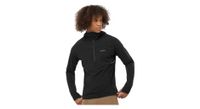 chaqueta con capucha salomon sense aero hybrid 1 2 zip negra