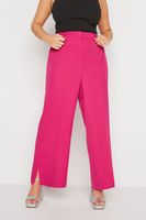 pantalones acampanados fucsia mujer curvy y tallas grandes yours
