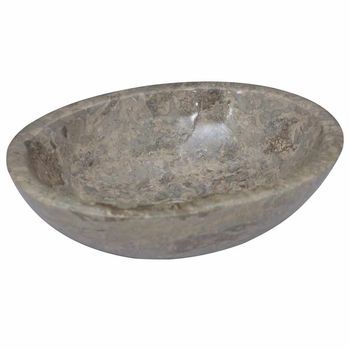 Lavabo Gris Mármol 53x40x15 Cm Vidaxl