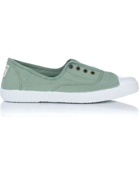 de VICTORIA ZAPATILLAS DE LONA INGLESA 106623 S VERDE