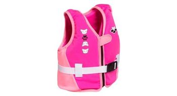 Chaleco de natacion arena friends fucsia para ninos