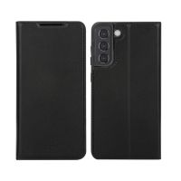 funda para movil dbramante1928 oslo folio cuero vegano negro para galaxy s22