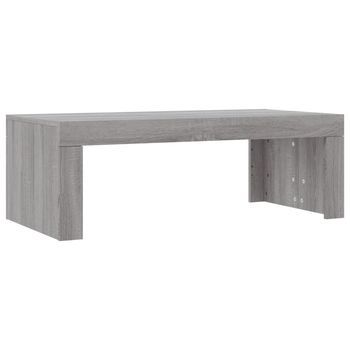 Mesa De Centro 102x50x36 Cm Madera - Gris