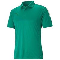 puma polo polo manches courtes teamliga sideline vert para mujer