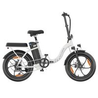 bicicleta electrica plegable witambike c16 20 48v 16ah blanca