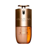 clarins cosmetica facial double serum foundation serum - base de maquillaje