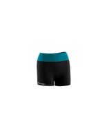 pantalones de trail lurbel venus lite shorts w mujer negroturquesa