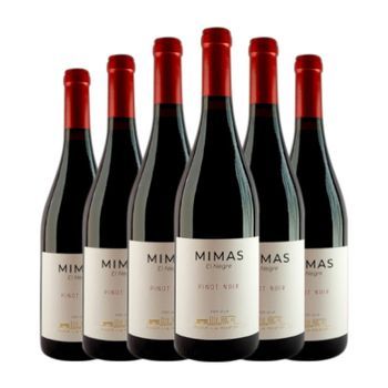La Font De Jui Vino Tinto Mimas Negre Penedès 75 Cl 14% Vol. (pack De 6 Unidades)