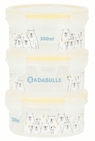 badabulle maxibox botes de conservacion hermeticos 3x300 ml