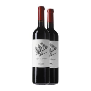 Los Aguilares Vino Tinto Pago El Espino Sierras Crianza 75 Cl 14% Vol. (pack De 2 Unidades)