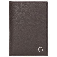 orciani cartera su0109 micron - portafoglio verticale-ebano para hombre