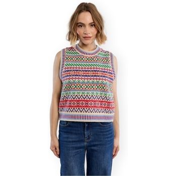 Lili Sidonio Jersey Knit ELF1033 - Offwhite para mujer