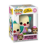 funko pop the simpsons -  krusty  mr tenny