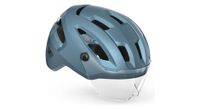 casco met intercity mips azul metalizado mate