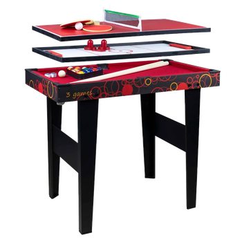 Mesa Multijuegos 3 En 1
