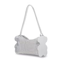 tous bolso de hombro pequeno 2002306856-plateado