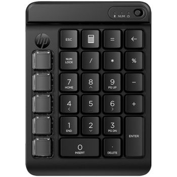 Teclado mecánico HP 435 Programmable Wireless Keypad Layout ES inalámbrico Bluetooth negro