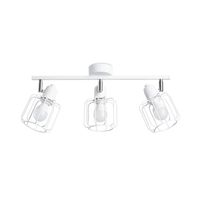 regleta naxa blanco 3 luces