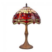 lampara de sobremesa tiffany belle rouge ii